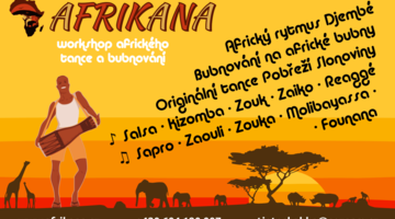 AFRIKANA - workshop afrického tance a bubnování